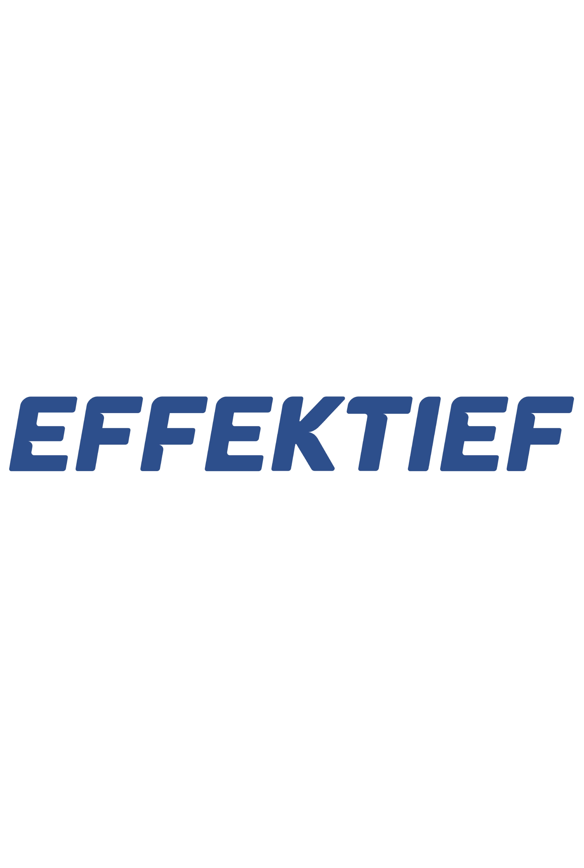 Huidig logo van Effektief na de introductie van de nieuwe huisstijl